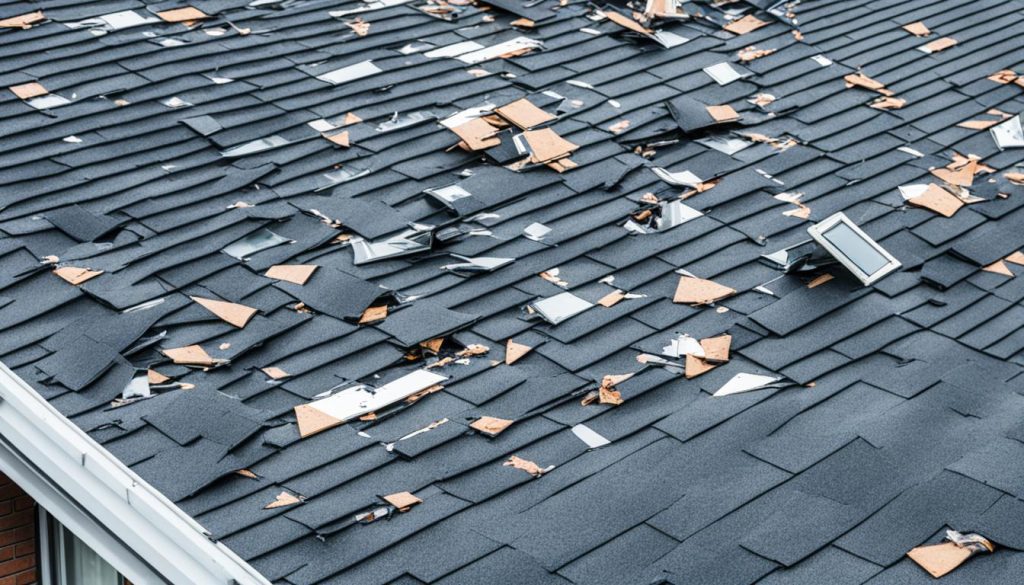 Stormschade dak Tilburg