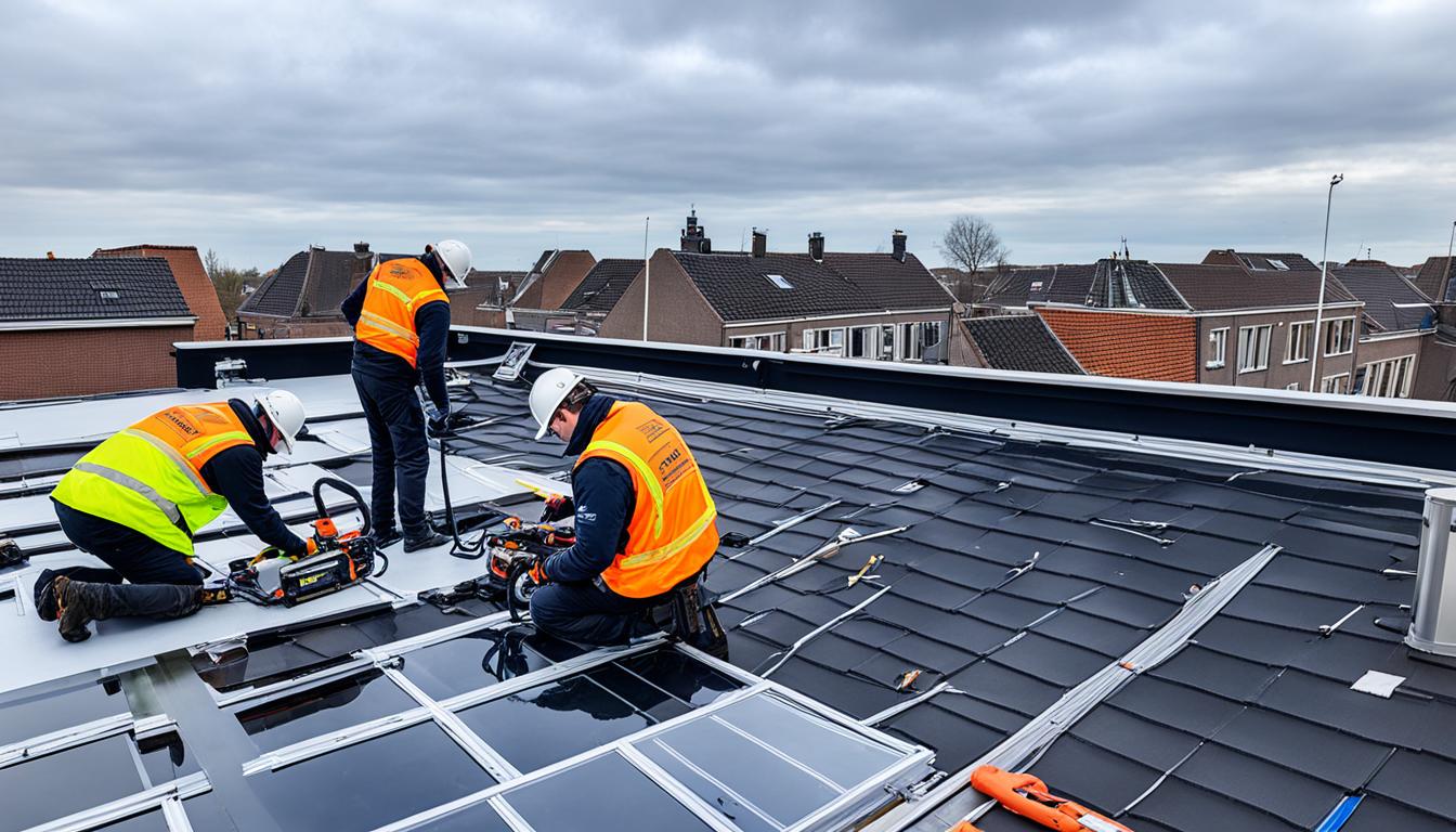 Platte daken Nieuwegein
